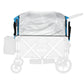 Larktale Sun Canopy Set For The Caravan Stroller/Wagon, Freshwater Blue