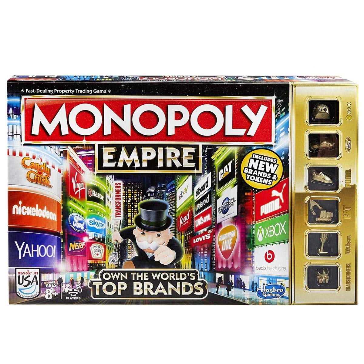 Hasbro Gaming Monopoly Empire Game - Model B5095 - Paper Material - Classic Board Game
