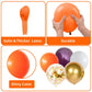 Fall Balloon Arch Kit, Orange Gold Burgundy Fall Balloon Garland Kit, Thanksgiving Balloons With 2Pcs 2-Meter-Long Maple Leaves,