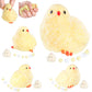 Peotclola 4 Pack Handmade Chick Taba Squishy Toys Soft Squishy Fidget Toys Squeeze For Stress Relief(Chicken)
