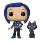 Funko Pop Movies Coraline Collectible Figure with Cat Buddy, Multicolor, Model 32811, Plastic