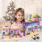 BRICK STORY Girls Friends Ice Cream Shop Building Set Pink Beach Ice Cream Dessert Store Building Blocks Toys with Beach Buggy Friends Beach Vacation Playset for Kids 6-12  317 Pieces