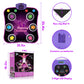Fuairmee Dance Mats For Kids Ages 4-8, Dance Mat With Bluetooth, Built-In Music, 3 Languages Melodies, 5 Modes, Electronic Dance