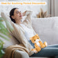Suzzipals Heatable & Coolable Orange Cat Stuffed Animal, Cat Heating Pad Microwavable For Soothing & Relaxation, Lavender Scente