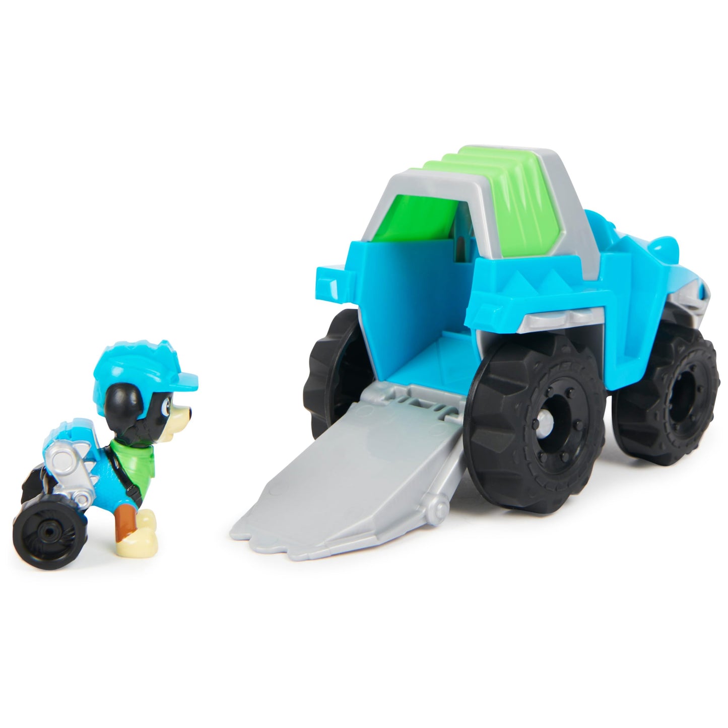 Paw Patrol, Rexs Dinosaur Rescue Vehicle With Collectible Action Figure, Kids Toys For Ages 3 And Up