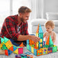 Bmag Magnetic Building Blocks Set, 36pcs 3D Plastic Tiles, Multicolored STEM Toys for Kids 3+ - Model BG23-36