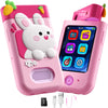 Kids Smart Phone Toy, Christmas Birthday Gift For Kids Ages 3-10, Touchscreen Toddler Play Phone With Rotating Camera, Learning