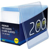 200 Card Sleeves Top Loaders For Cards, Premium Toploaders, 3X4 Baseball Card Protectors Hard Plastic, Hard Cards Sleeve, Sports