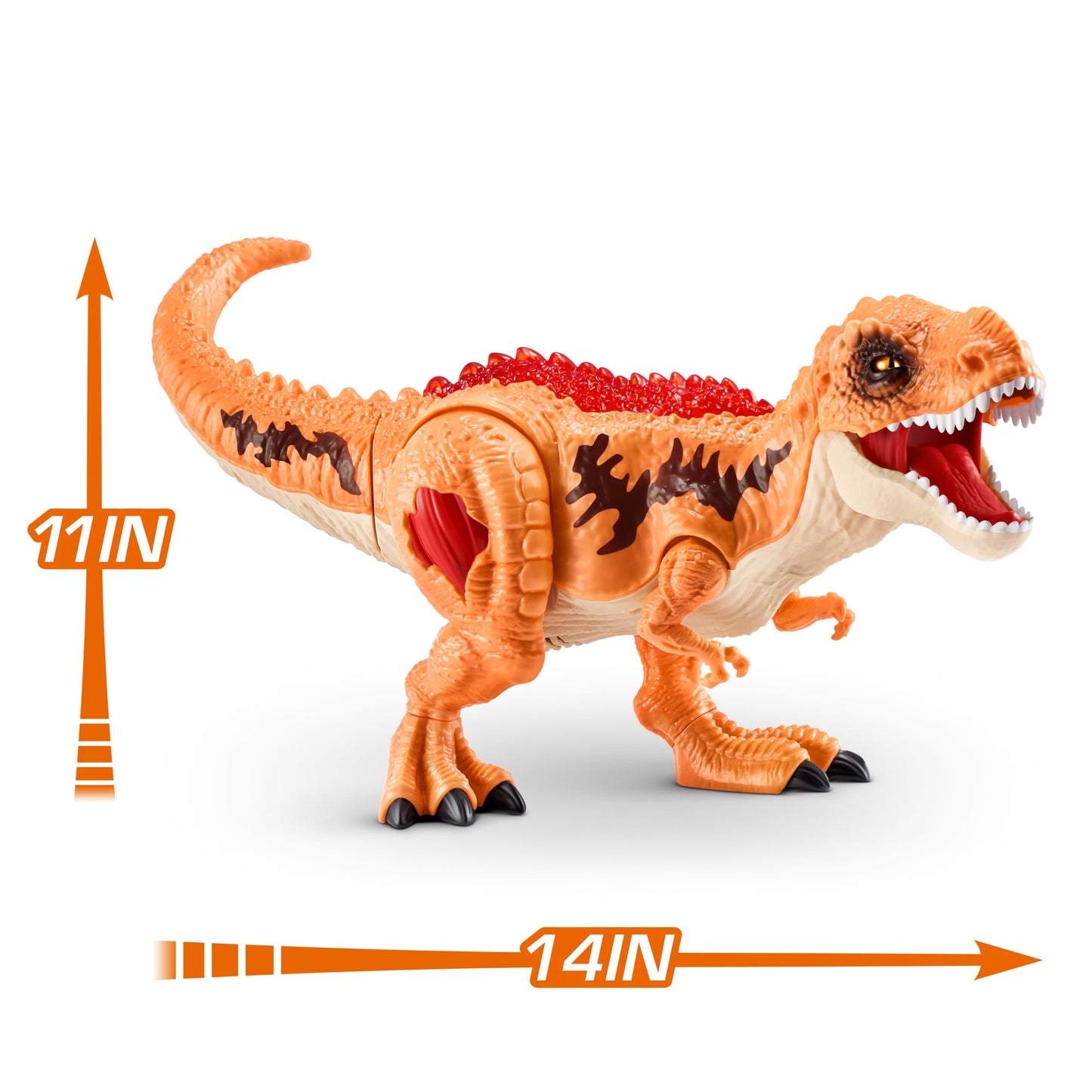 Robo Alive Dino Escape Robotic Vehicle, Light Up, Firing Weapons, Small to Medium, Series 1, Model 71127, Plastic, Ages 3+