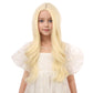 Duduwig Long Light Blonde Wigs For Girls Kids Long Wavy Curly Wig Light Blonde Middle Part Wigs For Child Synthetic Wig With Hai