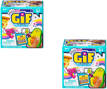 Moose Oh My Gif Blind Mystery Bit Pack Gifs Gone Live Animated Figure Bundle Of 2