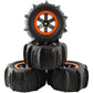 GDOOL RC Car Paddle Tires Wheels LG-ZJ02 25-ZJ02 920-ZJ02 for High Speed 9125 9155 9156 RC Cars S920 S921 104009 RC Trucks(4 PCS