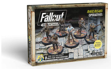 Modiphius Fallout - Wasteland Warfare - Railroad Operatives, Multi