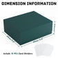 Zlca Card Storage Box For Mtg Ptcg, Commander Deck Box Holds 1800+ Cards, Card Storage Case, Card Organizer For Tcg Sport Cards(Green)