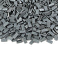 Dark Bluish Gray 1×2 Tile ×700 Parts And Pieces Flat Moc Bricks, Bulk Building Blocks For Smooth Surface Wall Floor, Toy Accessories Compatible With Major Brands