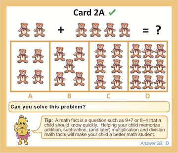 Testingmom.Com Gifted Learning Flash Cards – Math Concepts For 1St Grade - 2Nd Grade – Addition, Subtraction, Fractions, And More For Grade 1 - Grade 2 Cogat Test, Iowa Test, Nyc Gifted And Talented