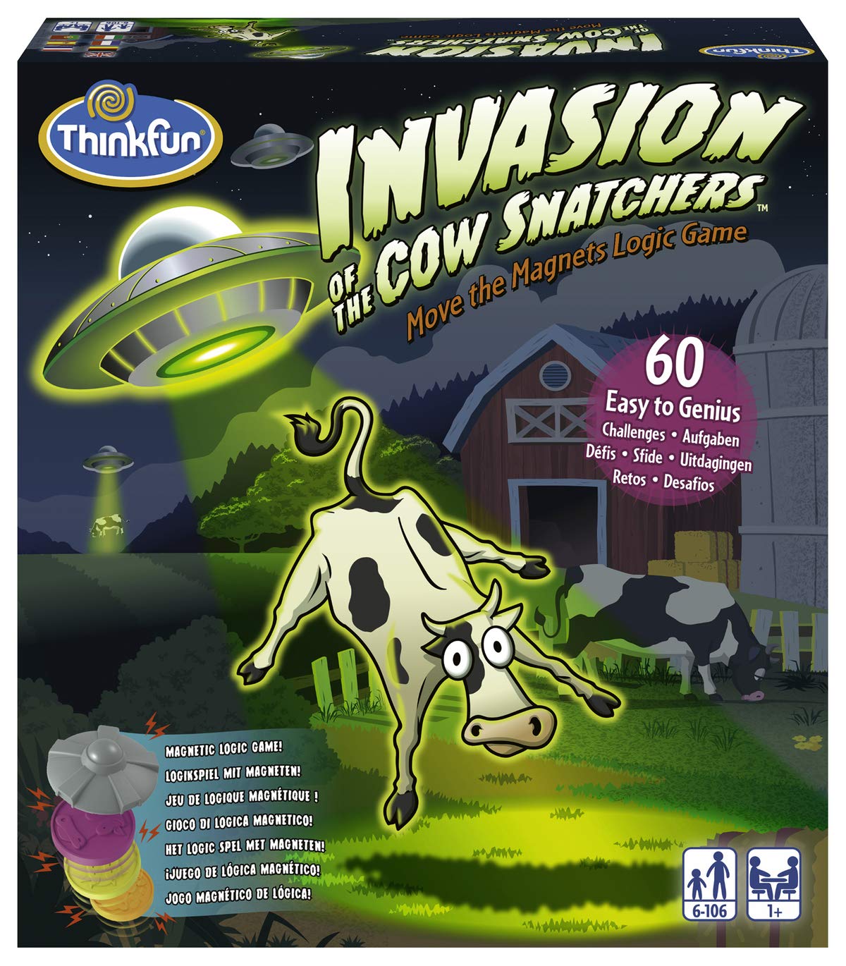 Invasion Of The Cow Snatchers(Tm): Logikspiel Mit Magneten!