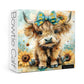 Cat Puzzles for Adults 1000 Pieces, Van Gogh Animal Jigsaw Puzzles, Vase Flower Art Puzzles