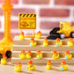 VioraWhite 50 Set Pcs Themed Ducks Mini Resin Ducks Figures Tiny Resin Figures Party Favors Party Decorations for Crafts Making