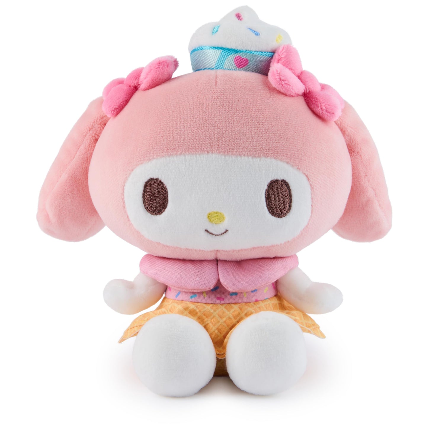 Gund Sanrio Hello Kitty And Friends My Melody Ice Cream Plush, Stuffed Animal For Ages 1 And Up, Pink/White, 6