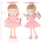 Gloveleya Baby Girl Gifts Graduation Plush Girls Dolls Congratulation Gift For Kindergarten Pink 16 Inch