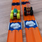 TechConnext Ultimate Monster Truck Track Ramp Add-On, Small, Blue, Plastic - Compatible with Hot Wheels & Monster Jam Trucks