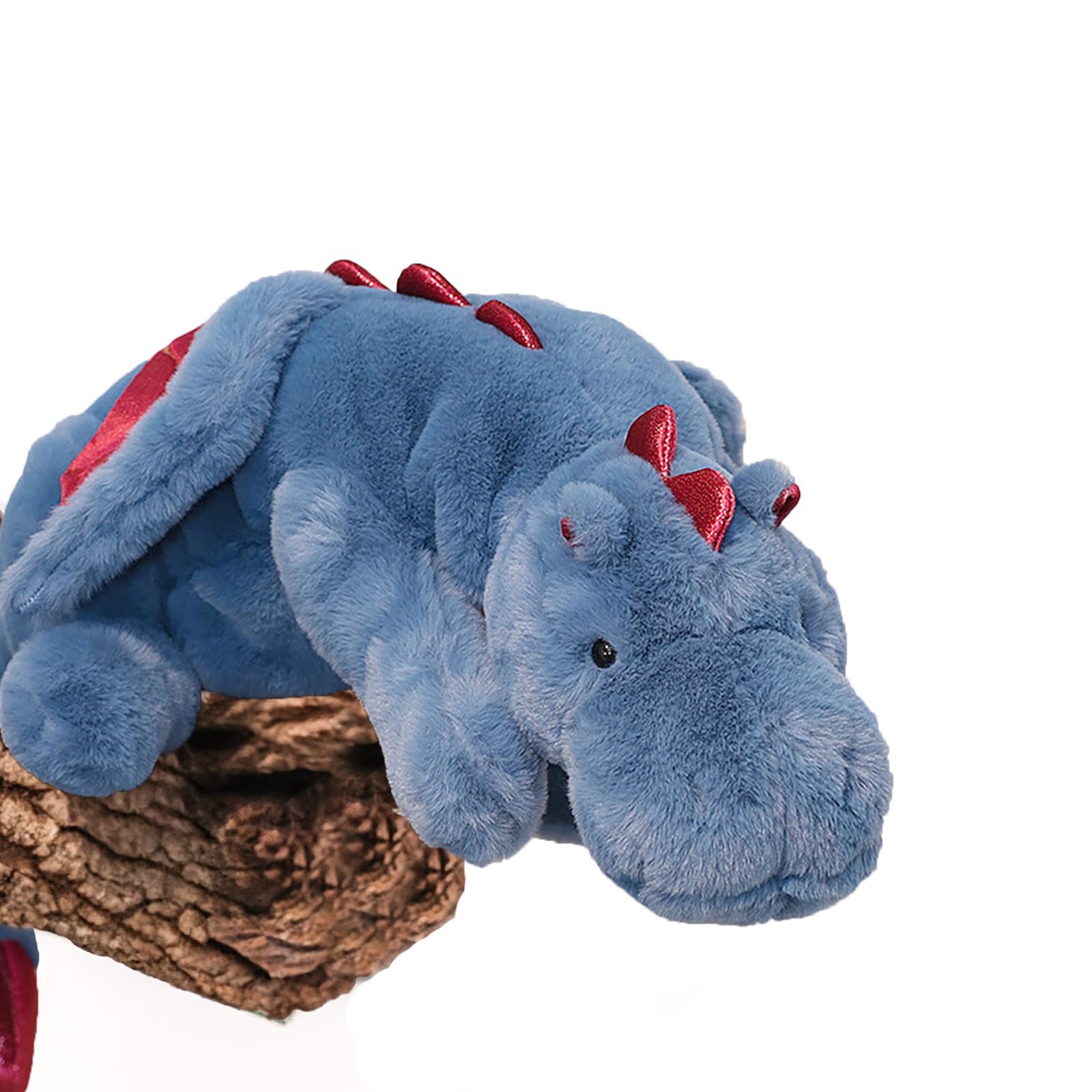 YOUBLEK 40In 5Lb Weighted Stuffed Animals Cute Plush Dragon Weighted Stuff Dinosaur Toy for Kids mature-themed Gift or Decoration (5lb  Blue)