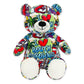 PLUSHOLOGY I Love South Carolina Graffiti Teddy Bear Eco Friendly Stuffed Animal; Cuddly Soft Velboa Plush Animal for Kids 3 Years Old to mature-themeds; Child-Safe Embroidered Eyes (10 Tall When Seated)