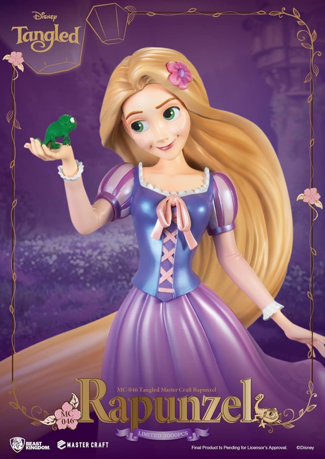 Beast Kingdom Tangled Rapunzel MC-046 Master Craft Statue, Multicolor, Resin, Standard Size