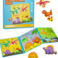 Magnetic Puzzles For Toddlers 2-4, Travel Puzzles Games For Kids Ages 1-3, Dinosaur Activities Toy Wooden Jigsaw Puzzles Book Fo