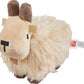Mattel Minecraft Goat Plush Toy, 8-inch Soft Doll, Polyester, Multi Color, Model HBT43