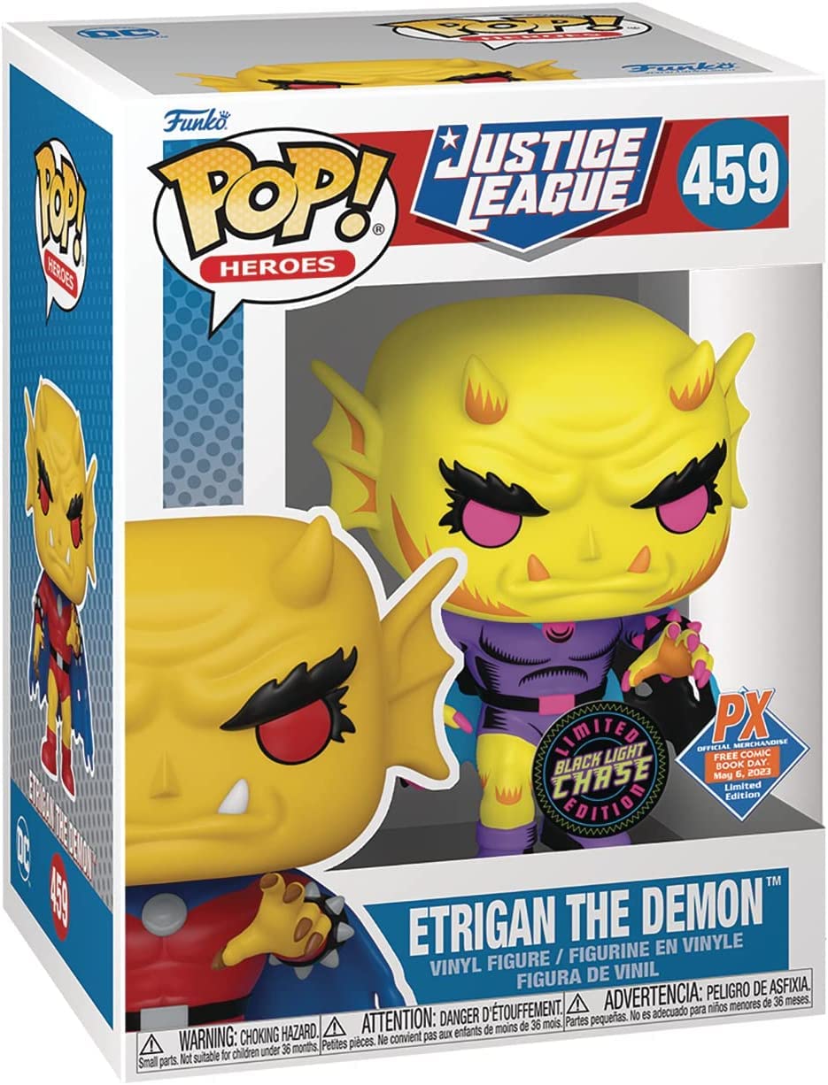 Pop! Heroes: Dc Etrigan The Demon Previews Exclusive Vinyl Figure