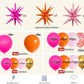 Bonropin Pink And Orange Balloon Arch Kit With Hot Pink Orange Metallic Gold Latex Balloons Garland Kit 18 12 10 5Inch Different
