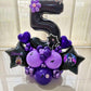 5 Balloon, Black Number Balloon 40 Inch, Black And Black Party Supplies, 5Th Birthday Balloon Decorations, 5 Number Balloons, Nu
