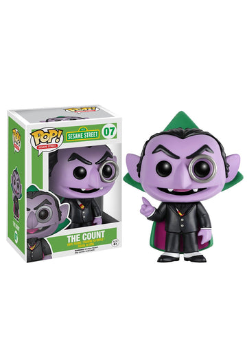 Funko POP TV The Count Figure - 3.75" Gray Vinyl Collectible - Model FUN4911