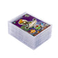 Tpoael Cards Sleeves Top Loaders 10 Hard Acrylic Card Protector Clear Card Brick + 2 Display Stand Fit For Trading Cards,Standard Sports Cards,Baseball Card Holder Cases Collectibles White