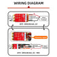 SEQURE 2670 Brushless ESC,70A RC Motor Electric Speed Controller, AM32 ESC 2-6S Lipo for FPV Drones, Airplanes, Car/Boat Models