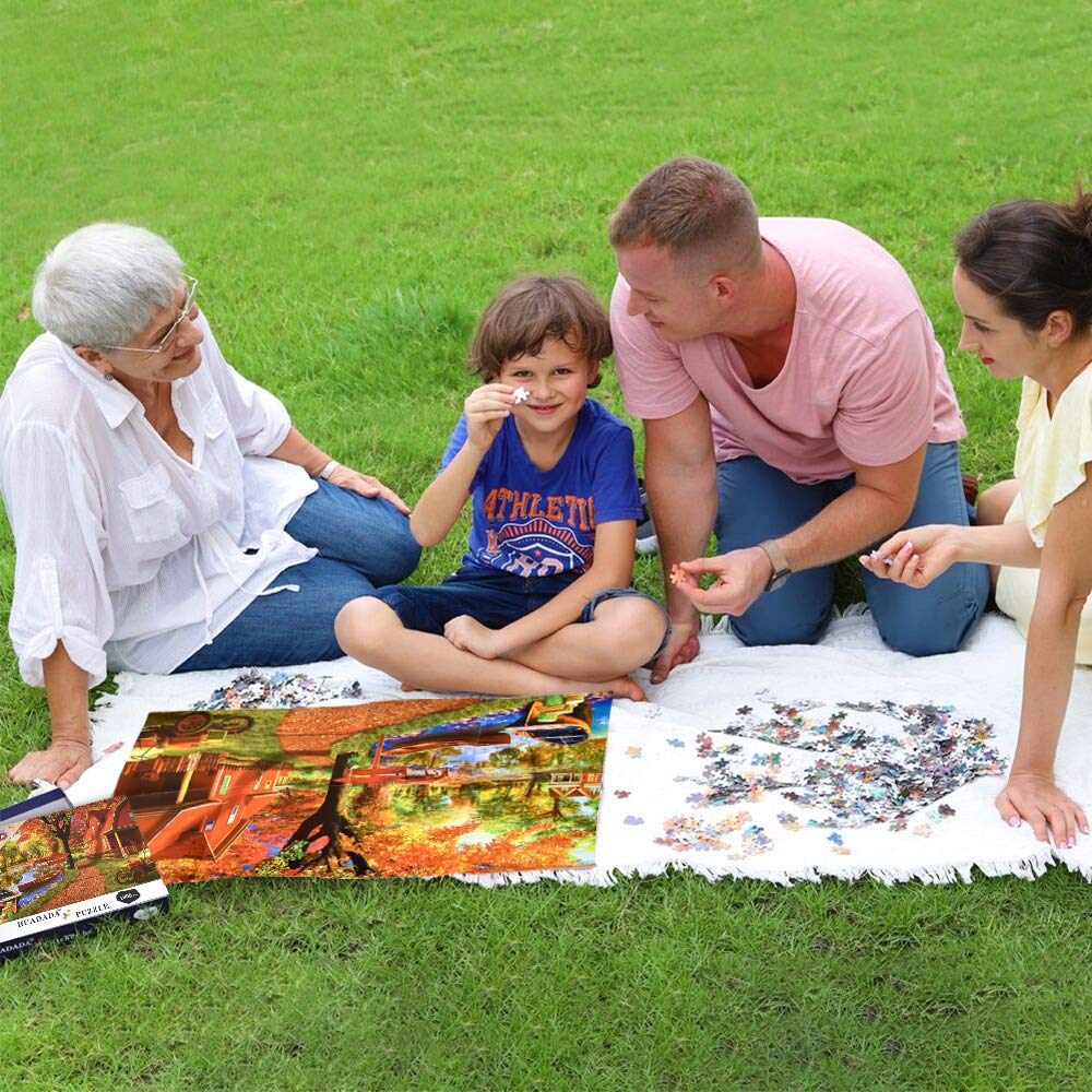 Jigsaw Puzzles for mature-themeds 1000 Piece Puzzle for mature-themeds 1000 Pieces Puzzle 1000 Pieces-Autumn Village