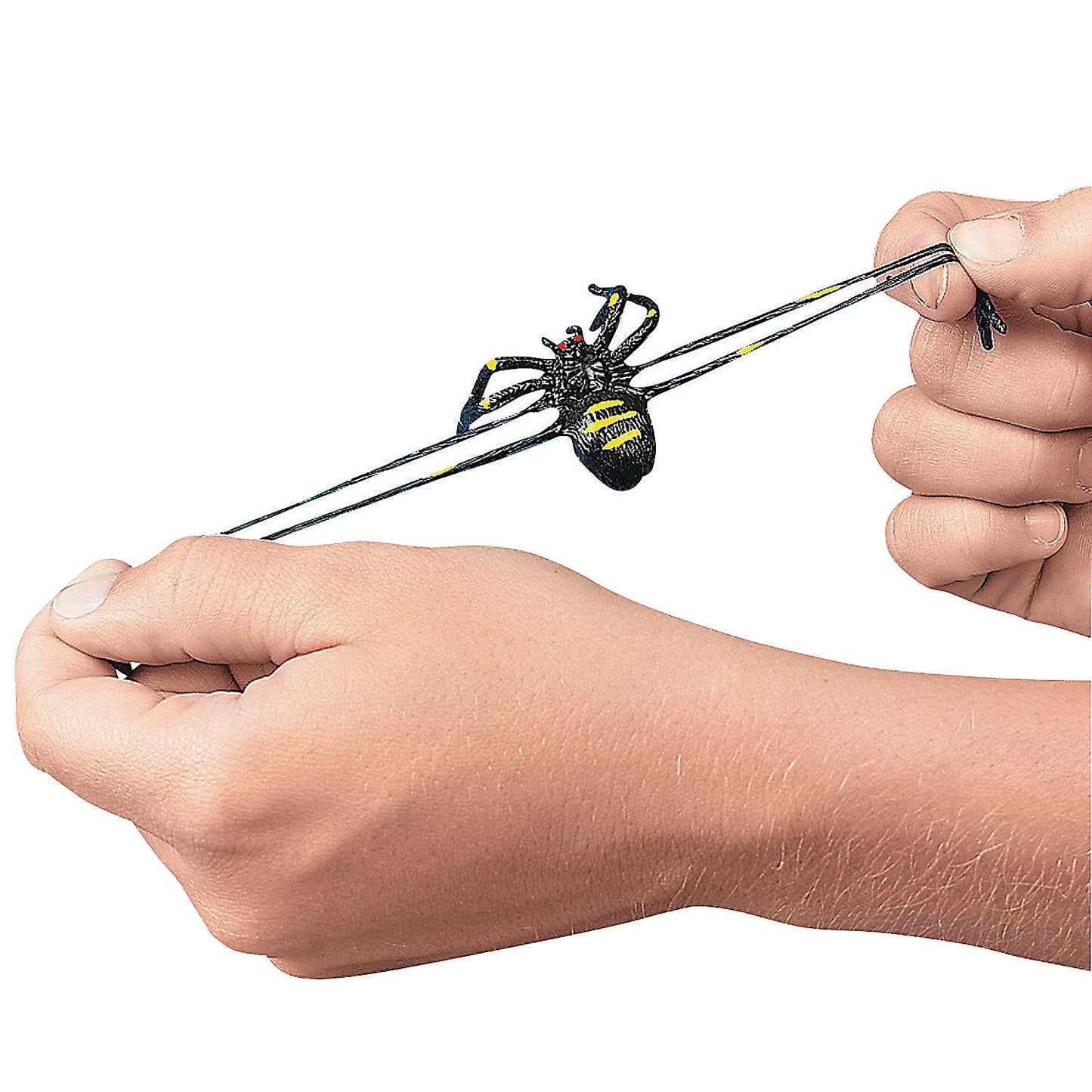 Fun Express Stretchable Spiders - 12 Pieces
