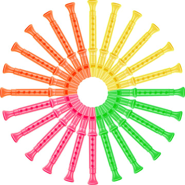 48 Pcs 6 Hole Plastic Recorders, Recorder Instrument For Kids Recorder Musical Recorder Flute Musical Instruments Toy For Music