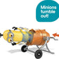 Minions: The Rise Of Gru Movie Moments Mixed Up Minions: Approx 4-In Action Figure Interactive Toy With Articulation & Movie Scene Construction Accessories Minion Fans