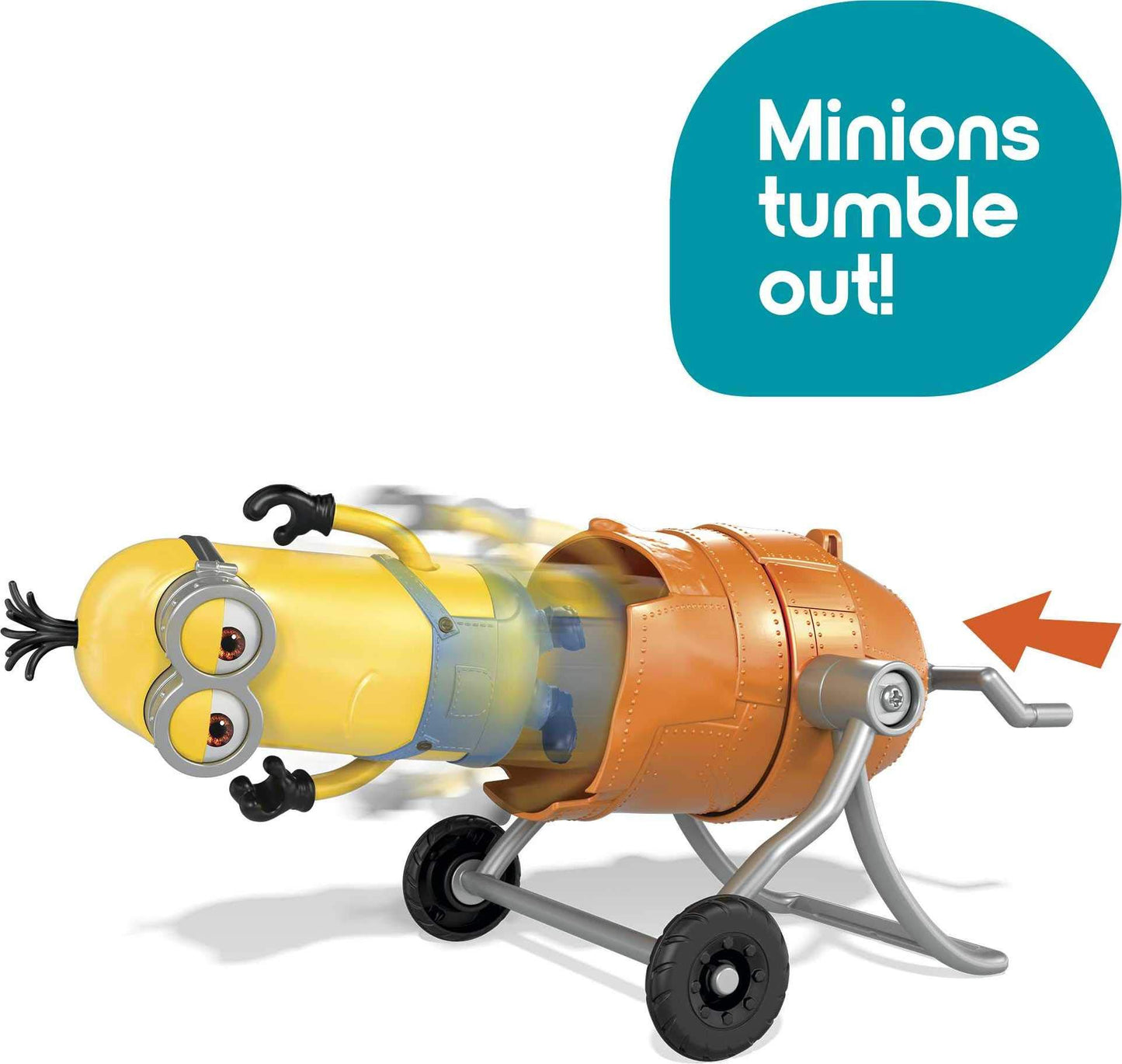 Minions: The Rise Of Gru Movie Moments Mixed Up Minions: Approx 4-In Action Figure Interactive Toy With Articulation & Movie Scene Construction Accessories Minion Fans