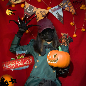 Halloween Articulated Fingers, Articulated Finger Extensions With Gloves, Hand Claws For Halloween Costume, Halloween Hand, Need