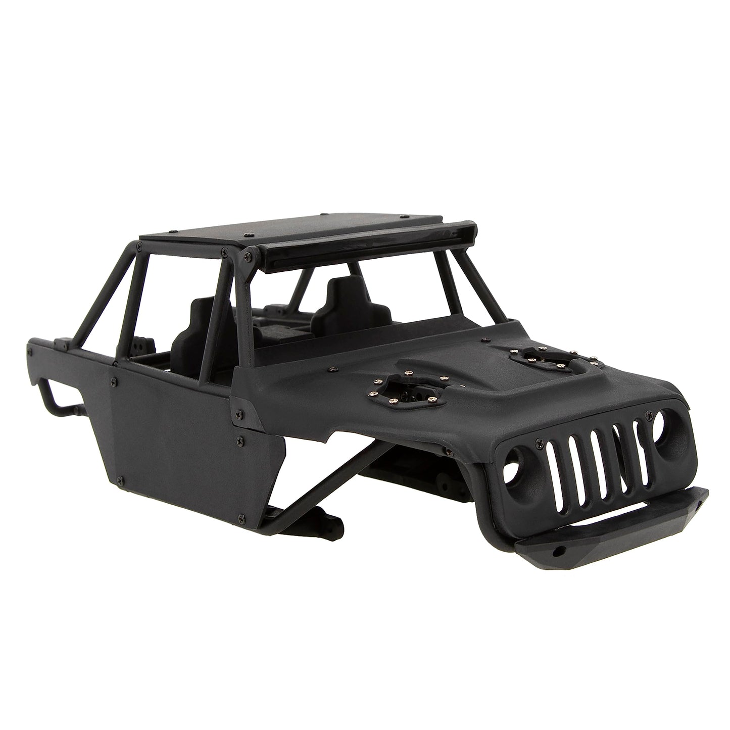 MEUS RACING TRX4M Body Ripper Chassis Kit MEX-2 Black PA66 Nylon for TRX4M Defender/Bronco/K10/F150 1/18 RC C