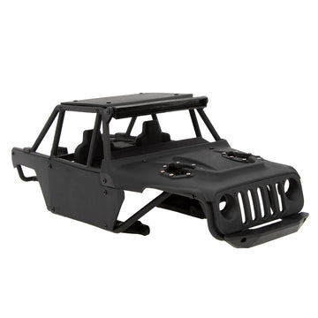 MEUS RACING TRX4M Body Ripper Chassis Kit MEX-2 Black PA66 Nylon for TRX4M Defender/Bronco/K10/F150 1/18 RC C