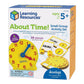 Learning Resources About Time! Group Activity Set, Classroom Set, 6 Write & Wipe Clocks
