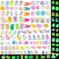 U-Zimikee 150 Pcs Luminous Mini Resin Animals Miniature Animals Figurines Tiny Little Animals Glow In Dark Small Animal Figures