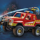 Playmobil Fire Rescue Truck - Multicolor, Plastic, Model 71194, One Size