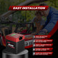 Hicrank Lithium Lifepo4 Power Wheels Ride On Toy Replacement Battery 12V 12Ah,2X Acceleration Capability, (Charger Included) Rec