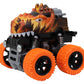 Aeromax Dino-Faur Mini Friction Powered Push N Go Truck Trex And Triceratops 2 Pack (Pbdb-C)